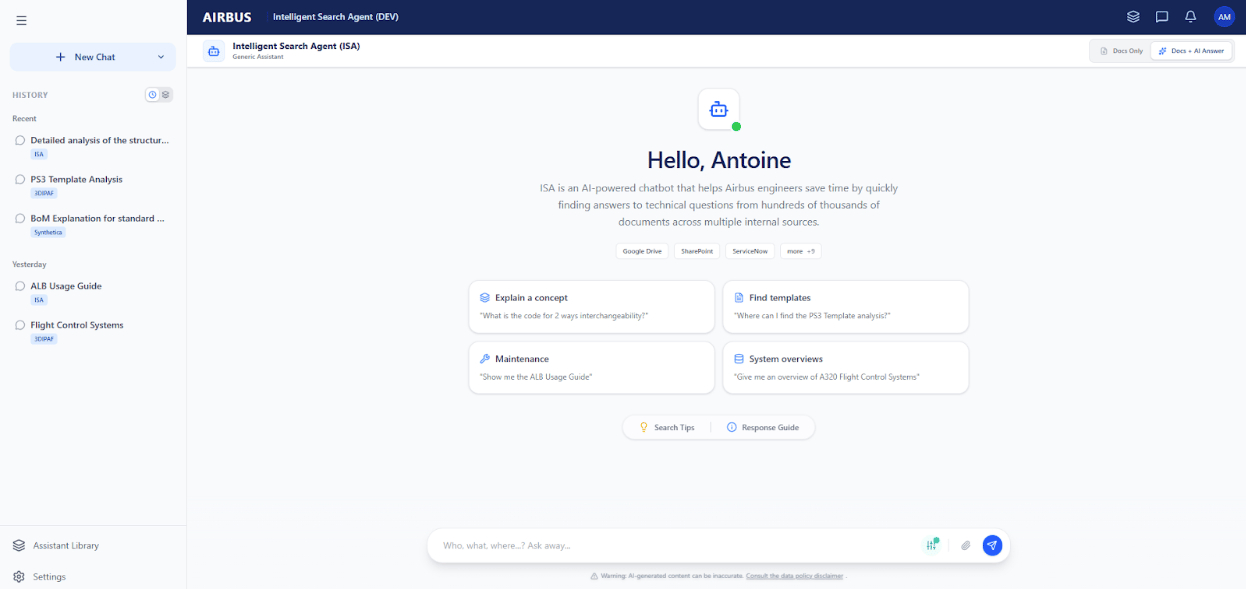 AI Knowledge Assistant case study thumbnail